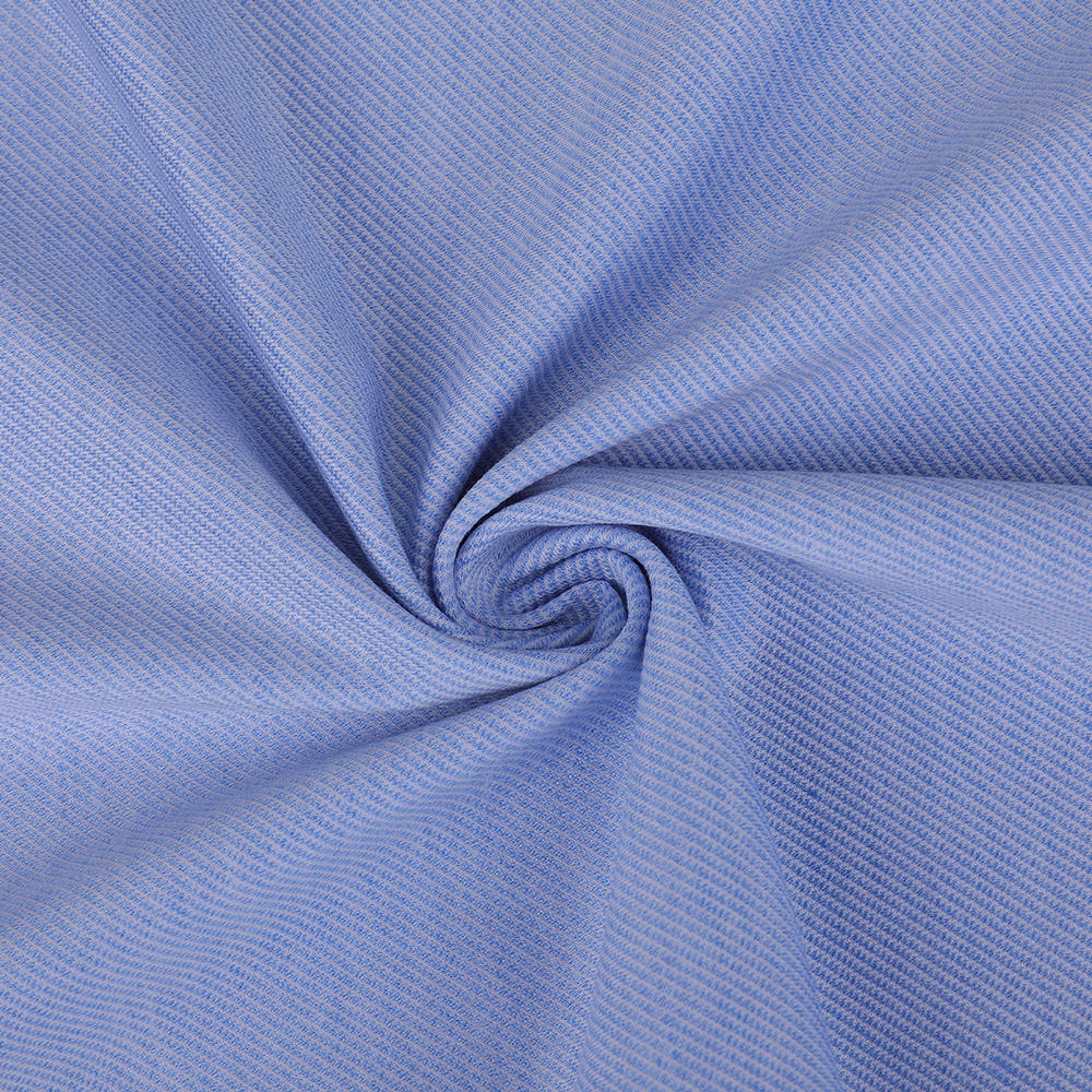 Tissu de chemise à respiration à haute tentative jacquard à face