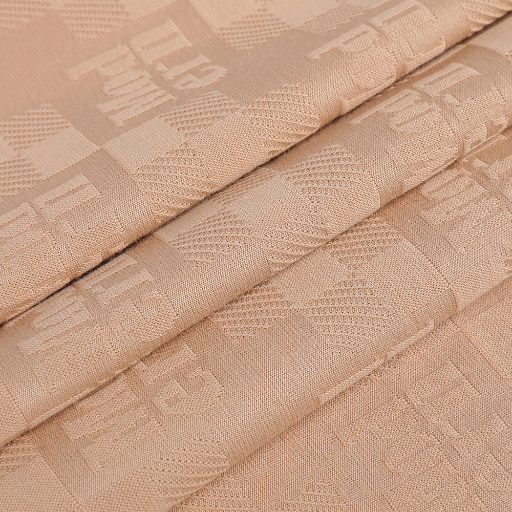 Jacquard Mercerized Transfert Fabric confortable à la peau Jacquard Mercerized Transfert Fabric confortable à la peau