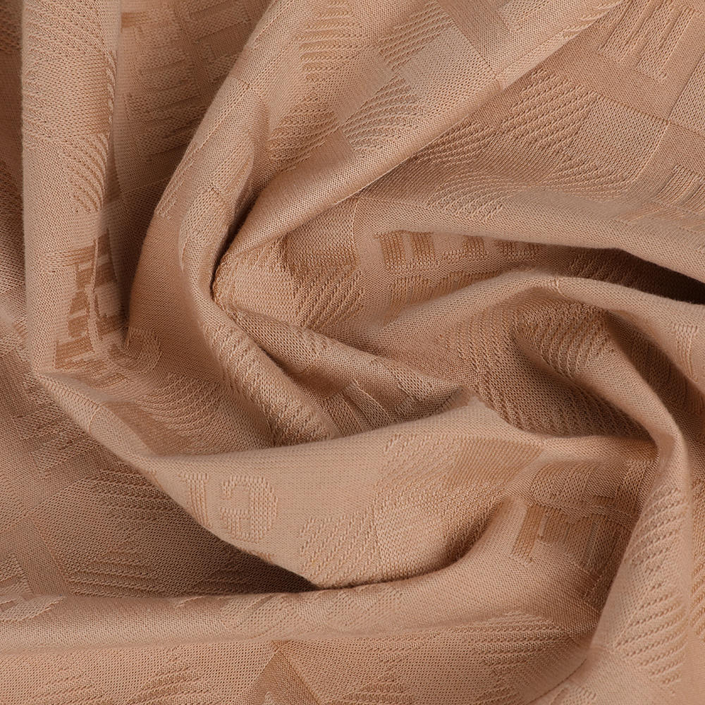 Jacquard Mercerized Transfert Fabric confortable à la peau Jacquard Mercerized Transfert Fabric confortable à la peau