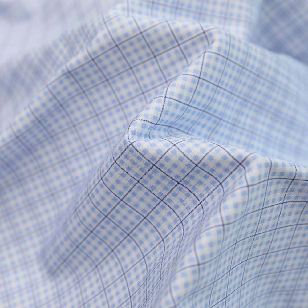 Impression numérique respirante et confortable tissu à plaid en coton