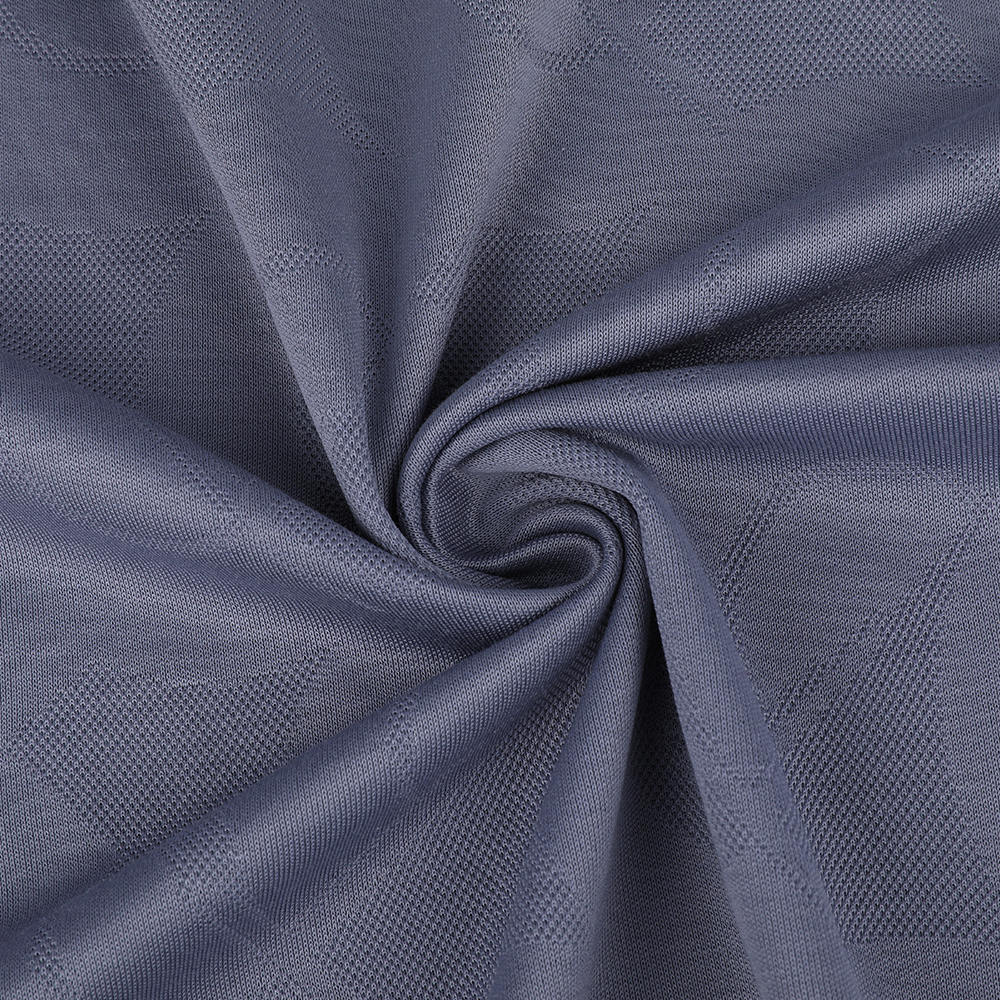 Jacquard confortable Soft LA Easy Care Eco-Friendly Liquid Ammonia Sea Island Cotton tissu