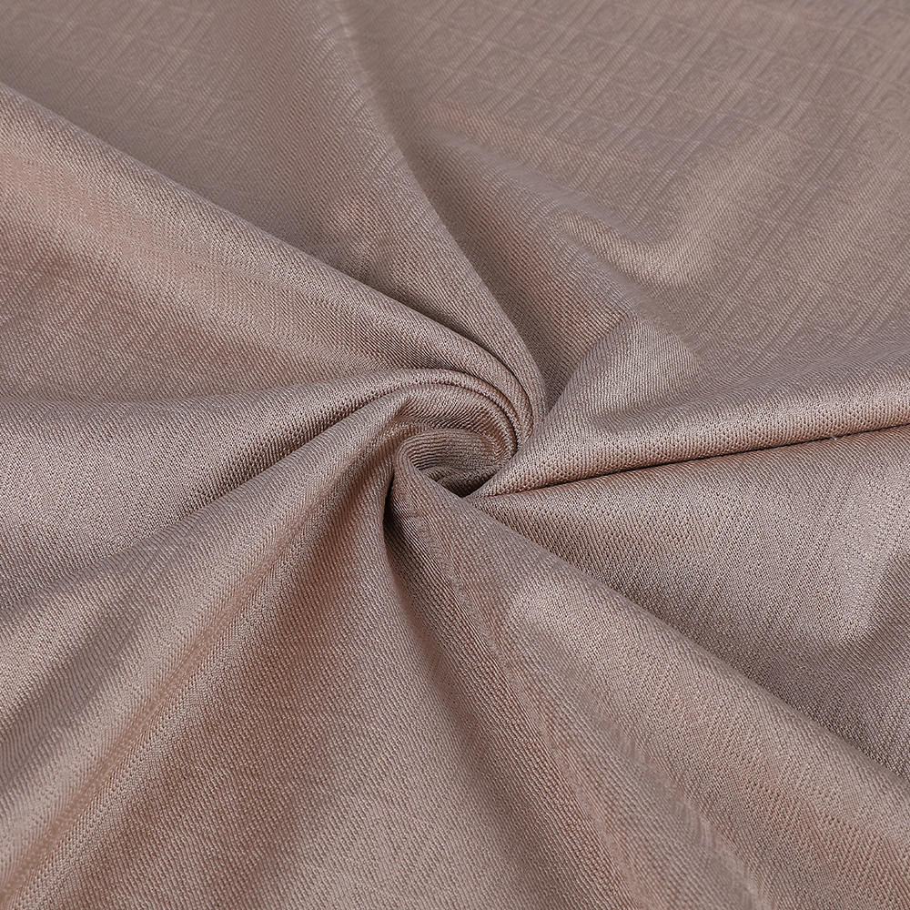 Tissu de vêtements d'affaires de soie Jacquard Silk confortable et respirante