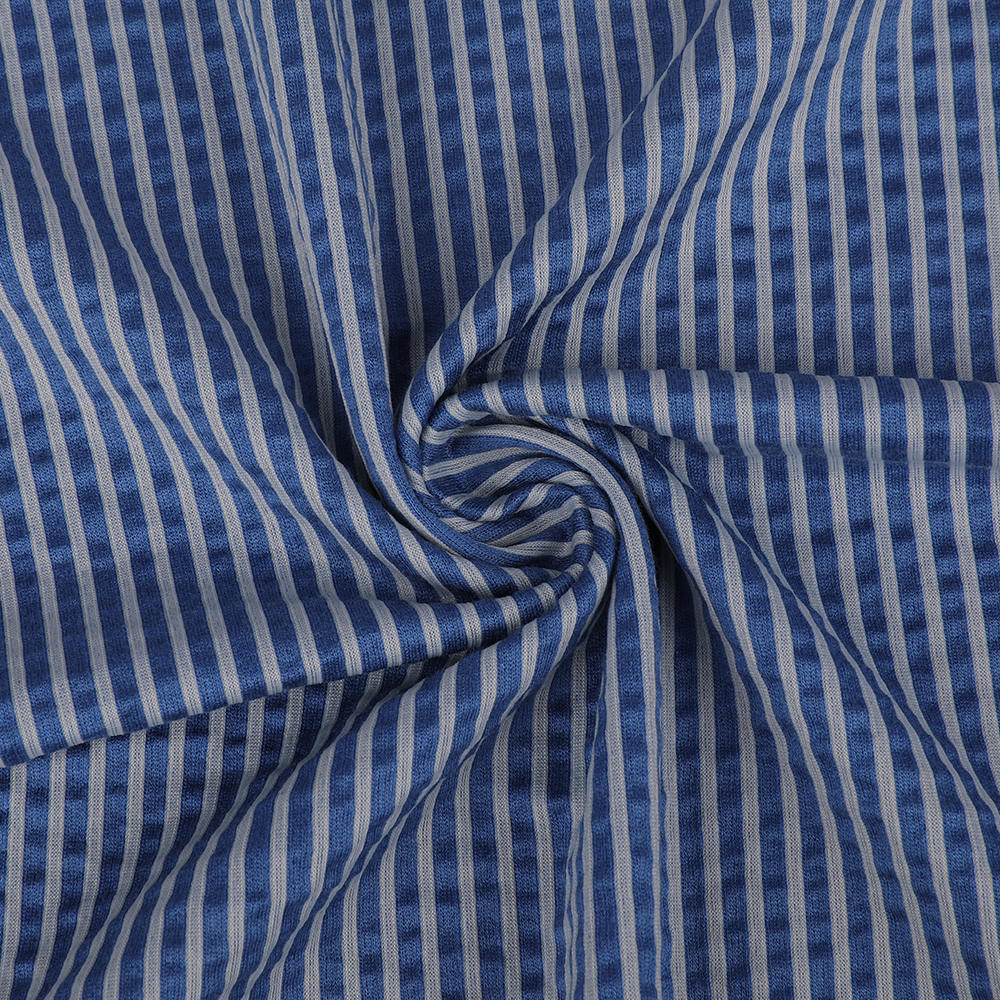 Coton de soie confortable écologique respirant en tissu de chemise de chemise Jacquard