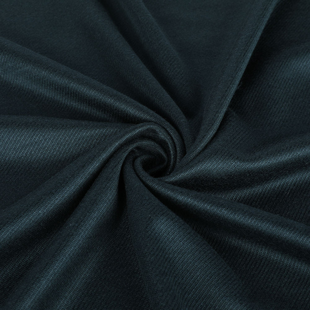 Tissu de cachemire en soie en soie en soie en soie à double laine Double Jacquard.
