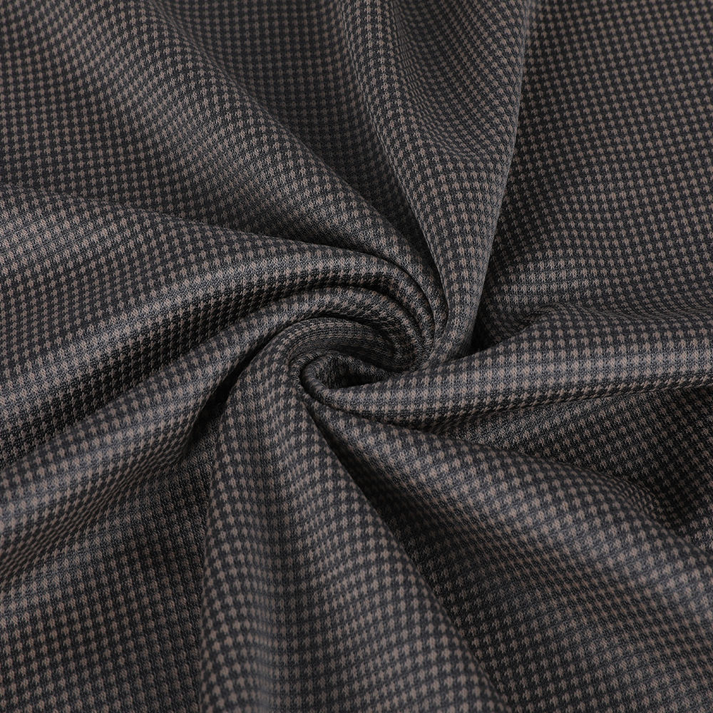 Chaleur à l'épreuve du mal à l'épreuve double jacquard en laine de laine de soie