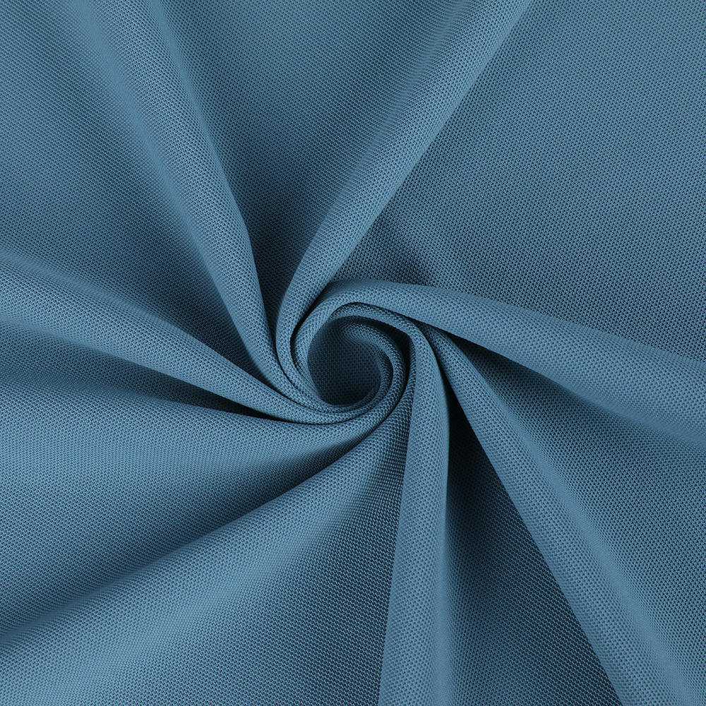 Absorption d'humidité légère et séchage rapide à double piquée sportive fonctionnelle en polyester tissu