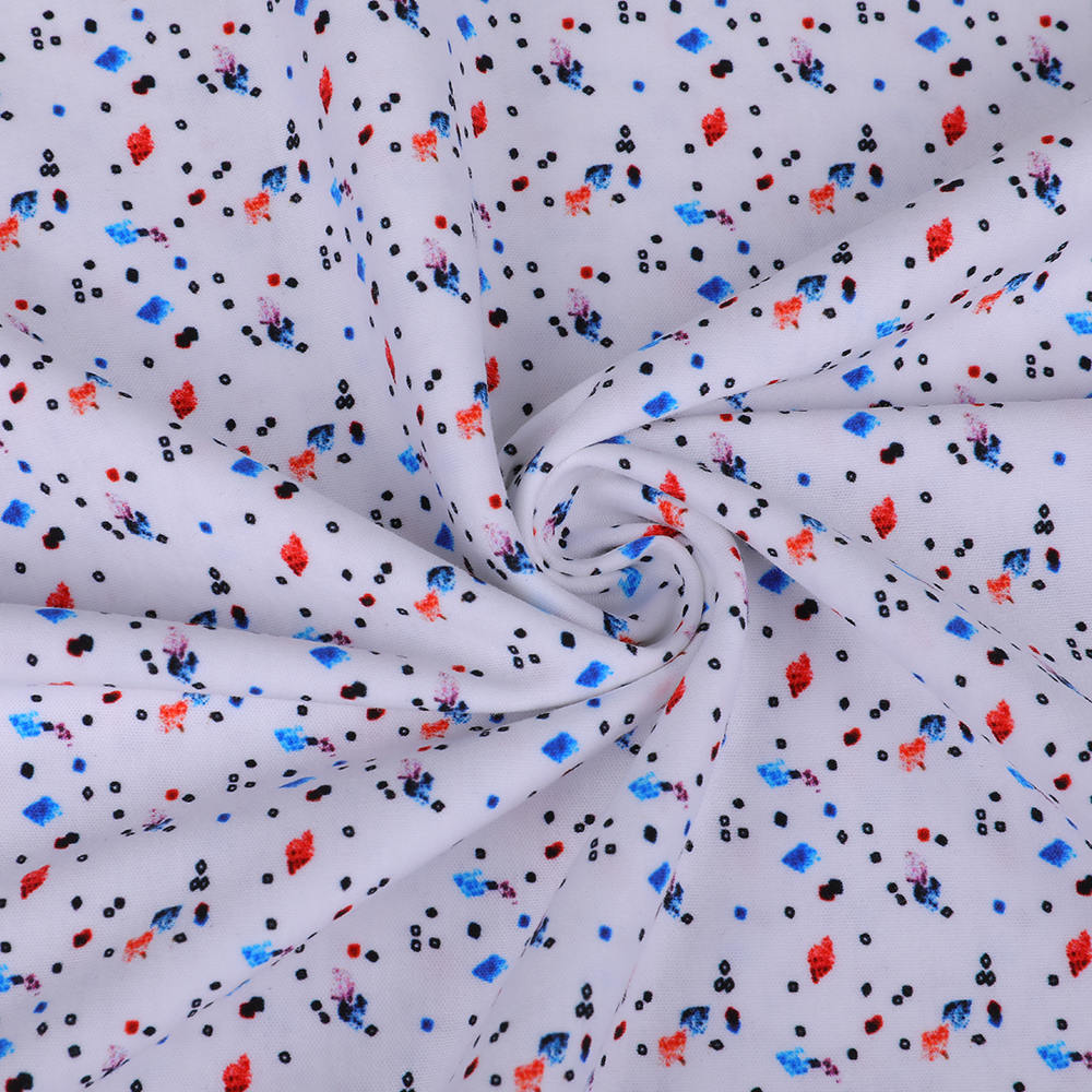 Impression numérique extensible respirante La Liquid Ammoniac Interlock tissu adapté aux t-shirts