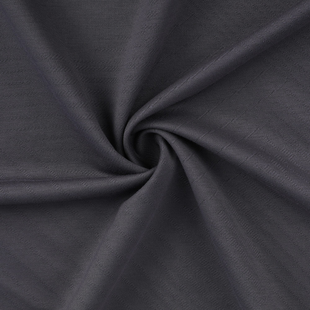 Grand tissu de chemise de coton de l'île de mer croustillante à un seul côté