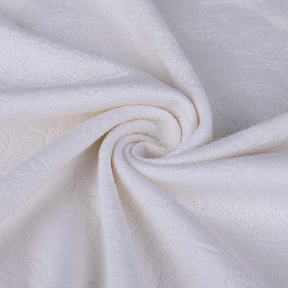 Luxury Breathable Jacquard Outdoor Loisking Sports Silk Cotton Polyester tissu