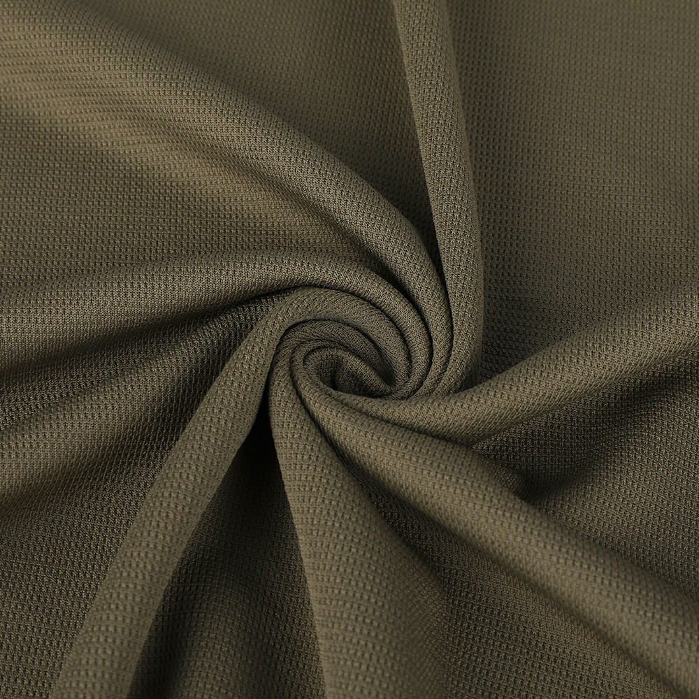 Absorption d'humidité Jacquard légère et tissu de loisirs de polyester à séchage rapide